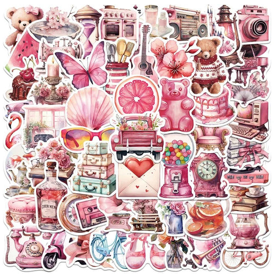 50PCS Vintage Stickers